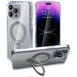 Nevox StyleShell SHOCKFlex con función de soporte, Funda para teléfono móvil transparente