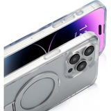 Nevox StyleShell SHOCKFlex con función de soporte, Funda para teléfono móvil transparente