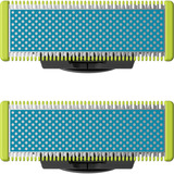 Philips Cuchilla de repuesto OneBlade QP225/50, Hoja plateado/Verde claro