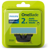 Philips Cuchilla de repuesto OneBlade QP225/50, Hoja plateado/Verde claro