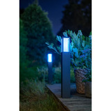 Philips Hue Hue White & Color Ambiance Lámpara de camino Impress, Luz de LED negro
