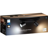 Philips Hue White Ambiance Runner Doble Foco, Luz de LED negro
