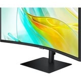 SAMSUNG S65UC pantalla para PC 86,4 cm (34") 3440 x 1440 Pixeles UltraWide Quad HD LCD Negro, Monitor LED negro, 86,4 cm (34"), 3440 x 1440 Pixeles, UltraWide Quad HD, LCD, 5 ms, Negro