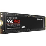 Samsung 990 PRO 4 TB M.2 PCI Express 4.0 NVMe V-NAND TLC, Unidad de estado sólido 4 TB, M.2, 7450 MB/s