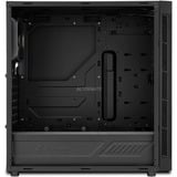 Sharkoon TG6 RGB Midi Tower Negro, Cajas de torre negro, Midi Tower, PC, Negro, ATX, micro ATX, Mini-ITX, 16,5 cm, 40 cm