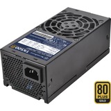 SilverStone TX500 Gold unidad de fuente de alimentación 500 W 20+4 pin ATX TFX Negro, Fuente de alimentación de PC negro, 500 W, 90 - 264 V, 47 - 63 Hz, Activo, 100 W, 499,2 W