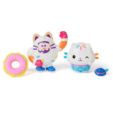 Spin Master Gabby's Dollhouse: The Movie, Cakey Cat y Cookie Bobby, figuras de juguete con 2 accesorios, juguetes para niños y niñas a partir de 3 años, Muñecos Gabby's Dollhouse : The Movie, Cakey Cat y Cookie Bobby, figuras de juguete con 2 accesorios, juguetes para niños y niñas a partir de 3 años, 3 año(s), Multicolor
