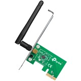 TP-Link TL-WN781ND adaptador y tarjeta de red Interno WLAN 150 Mbit/s, Adaptador Wi-Fi Interno, Inalámbrico, PCI Express, WLAN, 150 Mbit/s, Verde, Minorista