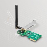 TP-Link TL-WN781ND adaptador y tarjeta de red Interno WLAN 150 Mbit/s, Adaptador Wi-Fi Interno, Inalámbrico, PCI Express, WLAN, 150 Mbit/s, Verde, Minorista
