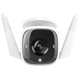TP-Link Tapo TC65 cámara de vigilancia Bala (forma) Cámara de seguridad IP Exterior 2304 x 1296 Pixeles Techo/pared blanco/Negro, Cámara de seguridad IP, Exterior, Inalámbrico y alámbrico, Amazon Alexa & Google Assistant, CE, Techo/pared