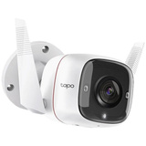 TP-Link Tapo TC65 cámara de vigilancia Bala (forma) Cámara de seguridad IP Exterior 2304 x 1296 Pixeles Techo/pared blanco/Negro, Cámara de seguridad IP, Exterior, Inalámbrico y alámbrico, Amazon Alexa & Google Assistant, CE, Techo/pared
