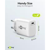 goobay 65406, Cargador blanco
