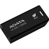 ADATA UC320 unidad flash USB 128 GB USB tipo A 3.2 Gen 1 (3.1 Gen 1) Negro, Lápiz USB 128 GB, USB tipo A, 3.2 Gen 1 (3.1 Gen 1), Sin tapa, 6,5 g, Negro
