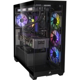 ALTERNATE Custom PC Series • iCUE Red Elements Gaming-PC negro/Transparente