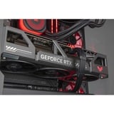 ALTERNATE Custom PC Series • iCUE Red Elements Gaming-PC negro/Transparente