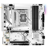 ASRock 90-MXBKL0-A0UAYZ, Placa base blanco/Negro