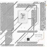 ASRock 90-MXBKL0-A0UAYZ, Placa base blanco/Negro