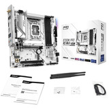 ASRock 90-MXBKL0-A0UAYZ, Placa base blanco/Negro