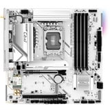 ASRock B760M Pro RS, Placa base blanco/Negro
