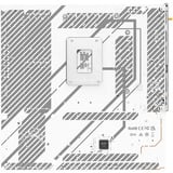 ASRock B760M Pro RS, Placa base blanco/Negro