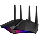 ASUS RT-AX5400 router inalámbrico Gigabit Ethernet Doble banda (2,4 GHz / 5 GHz) Negro, Enrutador de malla negro, Wi-Fi 6 (802.11ax), Doble banda (2,4 GHz / 5 GHz), Ethernet, Negro, Router de sobremesa