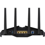 ASUS RT-AX5400 router inalámbrico Gigabit Ethernet Doble banda (2,4 GHz / 5 GHz) Negro, Enrutador de malla negro, Wi-Fi 6 (802.11ax), Doble banda (2,4 GHz / 5 GHz), Ethernet, Negro, Router de sobremesa