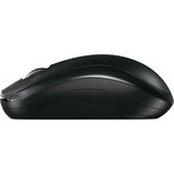CHERRY MW 2200 Ratones, Ratón negro, Ambidextro, Óptico, RF inalámbrico, 1300 DPI, Negro