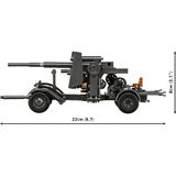 COBI 8.8 cm Flak 18 con afuste, Juegos de construcción 