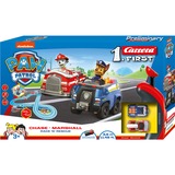 Carrera Paw Patrol Race N Rescue pista para vehículos de juguete De plástico, Pistas de carreras Niño/niña, 3 año(s), Vehículo incluido, De plástico, Azul