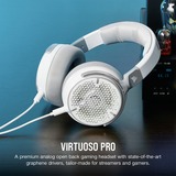 Corsair VIRTUOSO PRO, Auriculares para gaming blanco