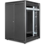 Digitus Armario de red de la serie Unique - 800 x 800 mm (an. x pr.), Armario IT negro, Rack o bastidor independiente, 22U, 800 kg, 800 g, Negro