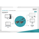 Digitus Cable de conexión DVI > DVI negro