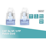 Digitus Cable de parche CAT 5e SF/UTP 1m gris