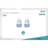 Digitus Cable de parche CAT 5e SF/UTP 1m gris