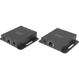 Digitus Set Extensor HDMI 4K, Alargador de HDMI negro
