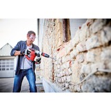 EINHELL Marteau Démolisseur TE-DH 12 (1050 W, Fréquence de Frappe : 4100 trs/min, , Câble : 400 cm, Mandrin SDS Max, Livré en Coffret avec Burin Pointu et Burin Plat), Martillo de demolición rojo/Negro, Fréquence de Frappe : 4100 trs/min, , Câble : 400 cm, Mandrin SDS Max, Livré en Coffret avec Burin Pointu et Burin Plat)