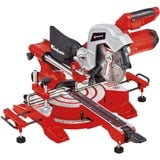 EINHELL Sierra de tracción, corte y inglete TC-SM 216, Sierras de corte a inglete y a bisel rojo/Negro