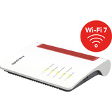 FRITZ! FRITZ!Box 7632, Router Box 7632, Wi-Fi 7 (802.11be), Doble banda (2,4 GHz / 5 GHz), Ethernet, 5G, Blanco, Router de sobremesa