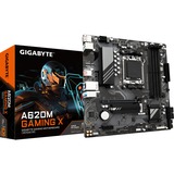 GIGABYTE A620M GAMING X Placa base - Soporta CPUs AMD Ryzen 8000, VRM digital de 8+2+1 fases, hasta 8000MHz DDR5 (OC), 1xPCIe 4.0 M.2, LAN GbE, USB 3.2 Gen 2 negro/Gris, VRM digital de 8+2+1 fases, hasta 8000MHz DDR5 (OC), 1xPCIe 4.0 M.2, LAN GbE, USB 3.2 Gen 2, AMD, Zócalo AM5, AMD Ryzen 7000 Series, Zócalo AM5, 192 GB, DDR5-SDRAM