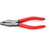 KNIPEX 03 01 160 alicate Alicates de electricista, Alicates combi rojo, Alicates de electricista, Acero, De plástico, Rojo, 16 cm, 187 g