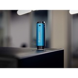 Kingston IronKey 16GB Vault Privacy 50 cifrado AES-256, FIPS 197, Lápiz USB celeste/Negro, FIPS 197, 16 GB, USB tipo A, 3.2 Gen 1 (3.1 Gen 1), 250 MB/s, Tapa, Negro, Azul