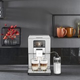 Krups Intuition Experience+ EA877D10 cafetera eléctrica Totalmente automática Máquina espresso 3 L, Superautomática acero fino cepillado/Acero fino, Máquina espresso, 3 L, Granos de café, Molinillo integrado, 1550 W, Negro, Acero pulido