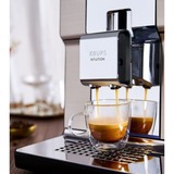 Krups Intuition Experience+ EA877D10 cafetera eléctrica Totalmente automática Máquina espresso 3 L, Superautomática acero fino cepillado/Acero fino, Máquina espresso, 3 L, Granos de café, Molinillo integrado, 1550 W, Negro, Acero pulido