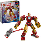 LEGO Armadura Robótica de Iron Man vs. Ultrón, Juegos de construcción Juego de construcción, 6 año(s), Plástico, 101 pieza(s), 141 g