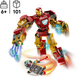LEGO Armadura Robótica de Iron Man vs. Ultrón, Juegos de construcción Juego de construcción, 6 año(s), Plástico, 101 pieza(s), 141 g