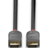 Lindy 36486 cable DisplayPort 10 m Negro negro, 10 m, DisplayPort, DisplayPort, Macho, Macho, 4096 x 2160 Pixeles