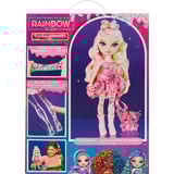 MGA Entertainment Rainbow Shimmers with Slime Fashion Doll - Bella (pink), Muñecos Rainbow High Rainbow Shimmers with Slime Fashion Doll - Bella (pink), Muñeca fashion, Femenino, 4 año(s), Niño/niña, 280 mm, Multicolor