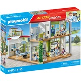 PLAYMOBIL Action Heroes Hospital Moderno, Juegos de construcción 