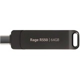 Patriot Rage R550 64GB, Lápiz USB negro