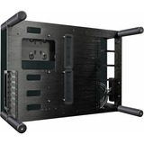 RAIJINTEK Paean Escritorio Negro, Transparente, Caja abierta/Benchmark negro, Escritorio, PC, Negro, Transparente, ATX, micro ATX, Mini-ITX, Aluminio, SPCC, Vidrio templado, 14 cm